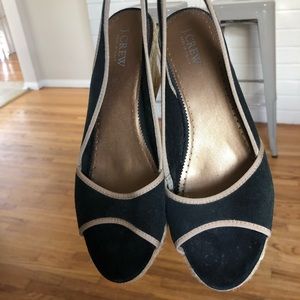 J.Crew Savannah Suede Espadrilles Style 82173